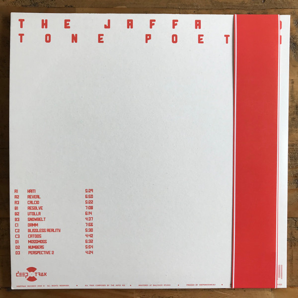 The Jaffa Kid - Tone Poetry | Deeptrax Records (DPTX-022)