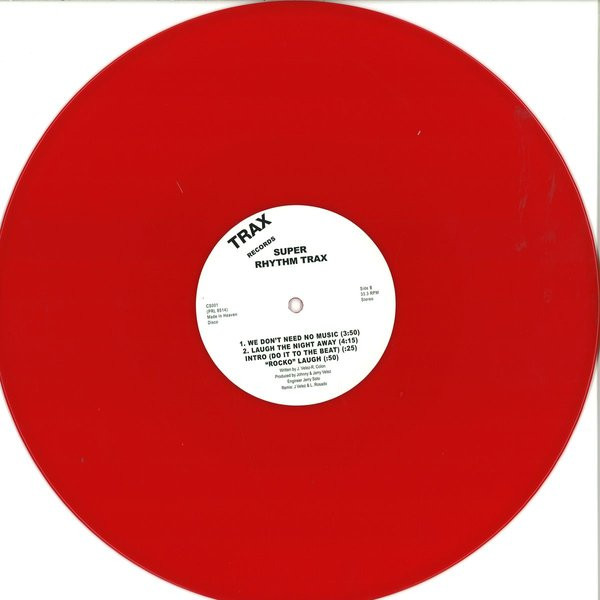 Jesse Velez - Super Rhythm Trax | Trax Records (CS001) - 4 Jesse Velez - Super Rhythm Trax | Trax Records (CS001) - 4