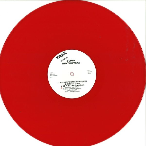 Jesse Velez - Super Rhythm Trax | Trax Records (CS001) - 3 Jesse Velez - Super Rhythm Trax | Trax Records (CS001) - 3