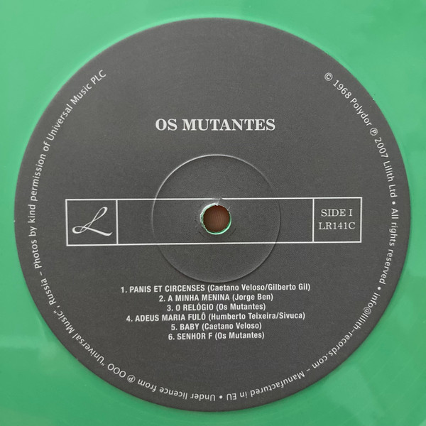 Os Mutantes - Os Mutantes | Polydor (LR141C) - 3