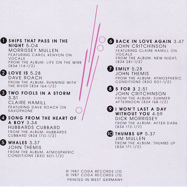 Various - Night Music | Coda Records (834 163-2) - 2