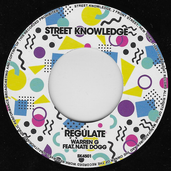 Warren G Feat. Nate Dogg / Luniz Feat. Michael Marshall - Regulate / I Got 5 On It | Street Knowledge (SK4501) - main Warren G Feat. Nate Dogg / Luniz Feat. Michael Marshall - Regulate / I Got 5 On It | Street Knowledge (SK4501) - main