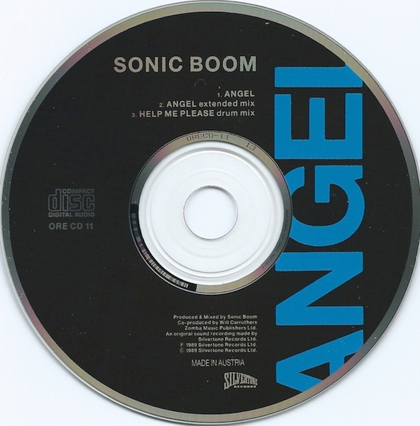 Sonic Boom - Angel | Silvertone Records (ORE CD 11) - 3