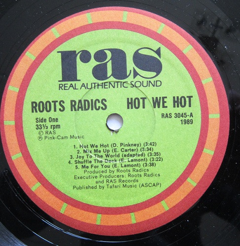 The Roots Radics - Hot We Hot! | Real Authentic Sound (RAS 3045) - 3 The Roots Radics - Hot We Hot! | Real Authentic Sound (RAS 3045) - 3