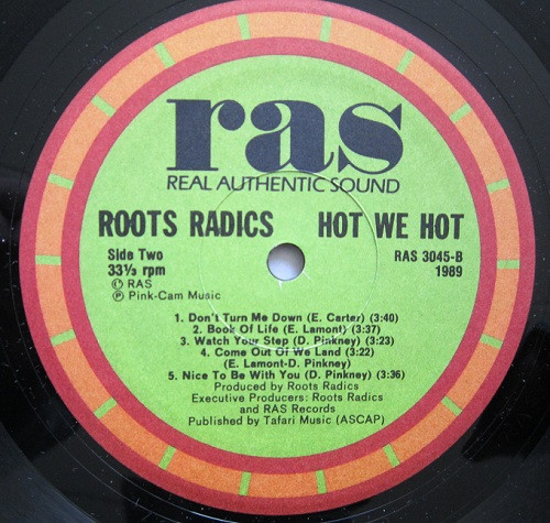The Roots Radics - Hot We Hot! | Real Authentic Sound (RAS 3045) - 4 The Roots Radics - Hot We Hot! | Real Authentic Sound (RAS 3045) - 4