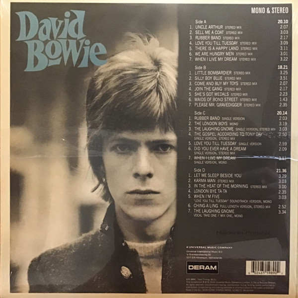 David Bowie - David Bowie | Deram (655 9890) - 2