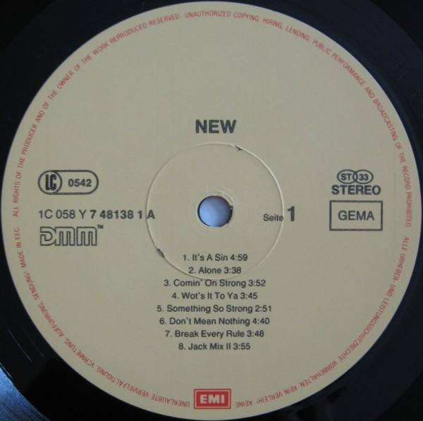 Various - New | EMI (1C 058 Y 7 48138 1 DMM) - 3 Various - New | EMI (1C 058 Y 7 48138 1 DMM) - 3