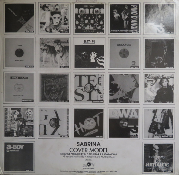 Sabrina - Cover Model | DJM Records (PM 104) - 2 Sabrina - Cover Model | DJM Records (PM 104) - 2