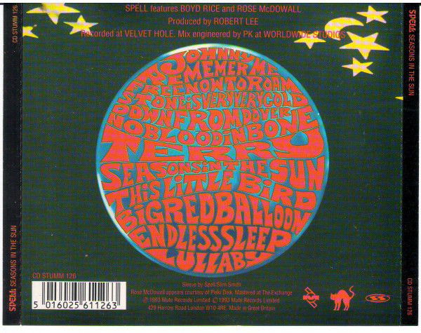 Spell - Seasons In The Sun | Mute (CDSTUMM126) - 2