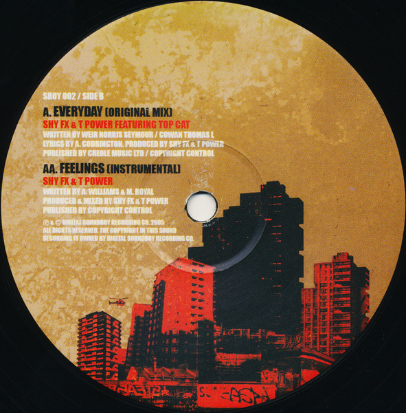 Shy FX & T Power - Everyday | Digital Soundboy Recording Co. (SBOY 002) - 3