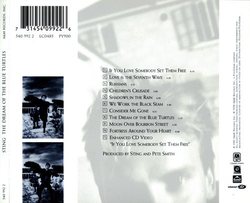 Sting - The Dream Of The Blue Turtles | A&M Records (540 992 2) - 2