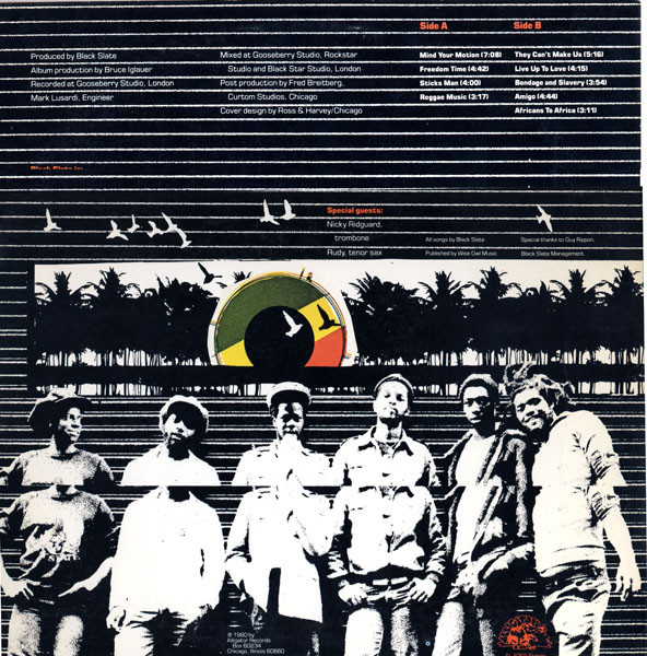 Black Slate - Black Slate | Alligator Records (AL 8301) - 2 Black Slate - Black Slate | Alligator Records (AL 8301) - 2
