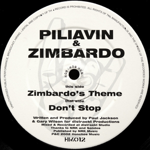Piliavin & Zimbardo - Zimbardo's Theme | Honchos Music (HM012)