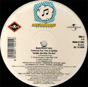 Queen / Wyclef Jean Featuring Pras Michel , Free & Canibus - Another One Bites The Dust | Haker Records (K 8) - 2 Queen / Wyclef Jean Featuring Pras Michel , Free & Canibus - Another One Bites The Dust | Haker Records (K 8) - 2