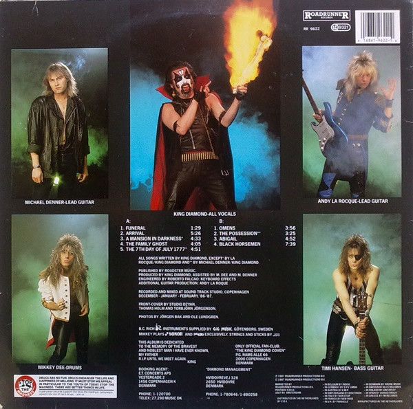 King Diamond - Abigail | Roadrunner Records (RR 9622) - 2