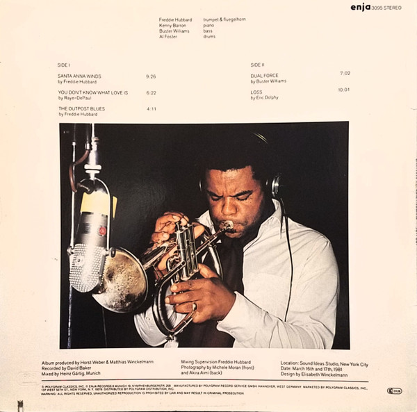Freddie Hubbard - Outpost | Enja Records (enja 3095) - 2 Freddie Hubbard - Outpost | Enja Records (enja 3095) - 2