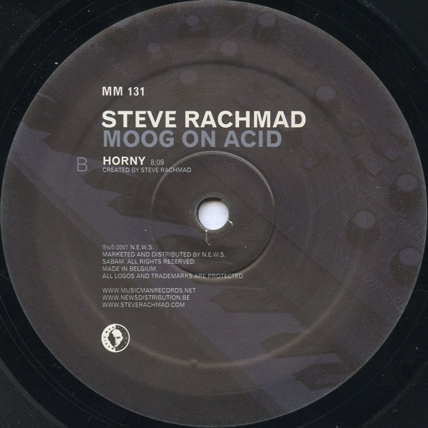 Steve Rachmad - Moog On Acid | Music Man Records (MM 131) - 2