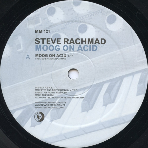 Steve Rachmad - Moog On Acid | Music Man Records (MM 131)