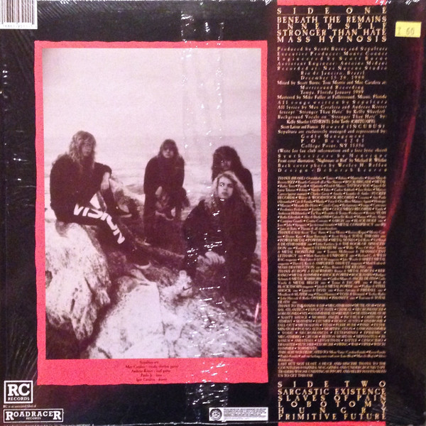 Sepultura - Beneath The Remains | R/C Records (RC 9511) - 2
