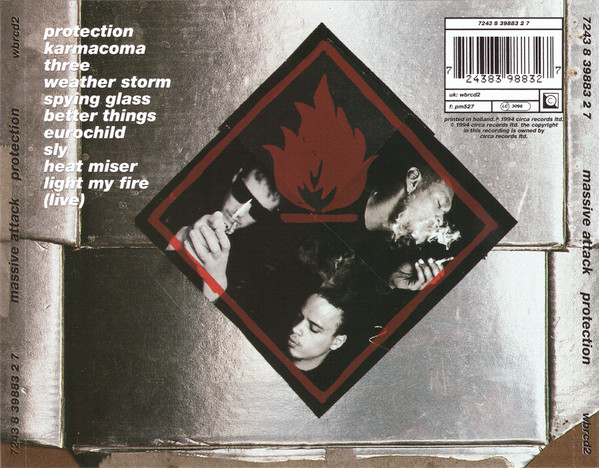 Massive Attack - Protection | Wild Bunch Records (wbrcd2) - 2