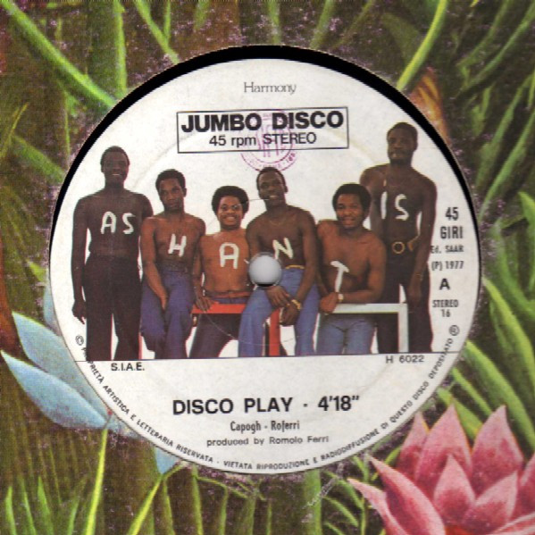 Ashantis - Disco Play | Harmony (H 6022) - main