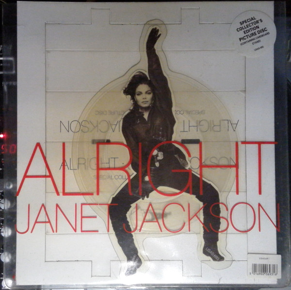 Janet Jackson - Alright | A&M Records (USAS 693) - main Janet Jackson - Alright | A&M Records (USAS 693) - main