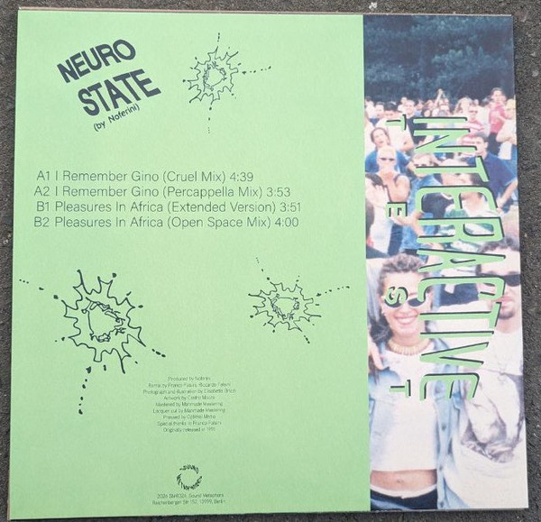 Neuro State - I Remember Gino / Pleasures In Africa | Sound Metaphors Records (SMR024) - 3