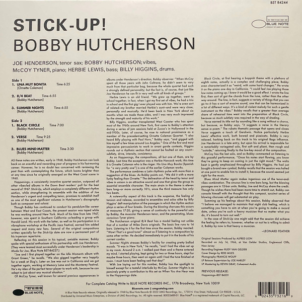 Bobby Hutcherson - Stick-Up! | Blue Note (B0033489-01) - 2