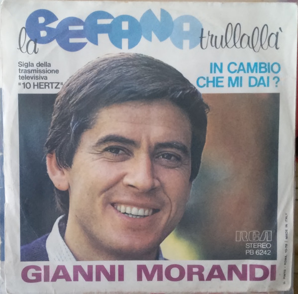 Gianni Morandi - La Befana Trullallà | RCA (PB 6242) - 2