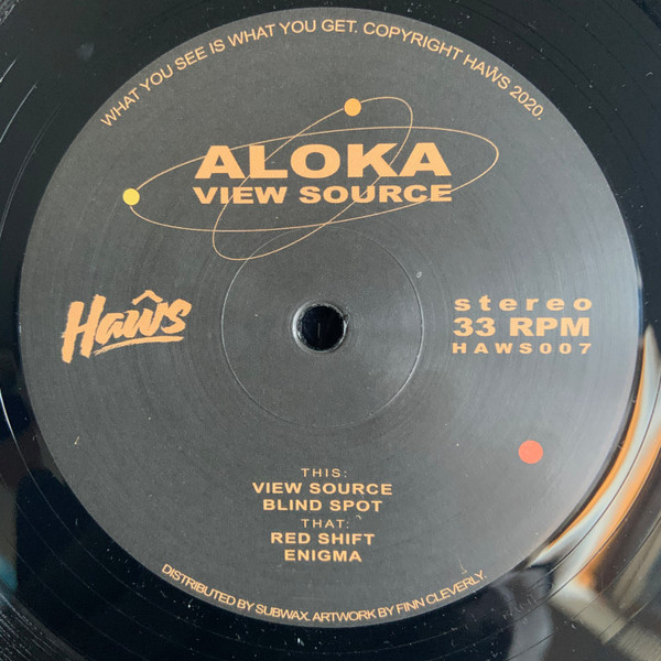 Aloka - View Source | Haŵs (HAWS007) - main