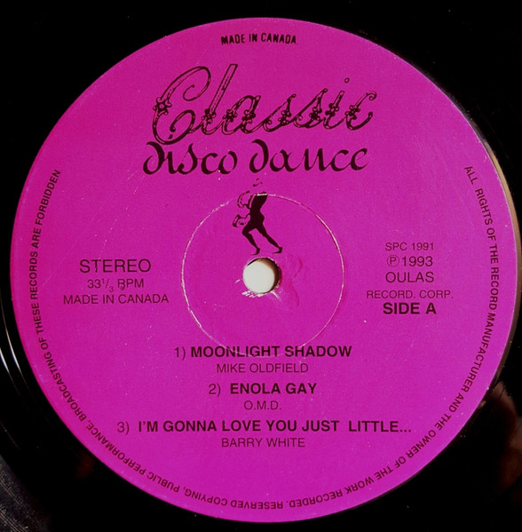 Various - Classic Disco Dance | Classic Disco Dance (SPC 1991) - main