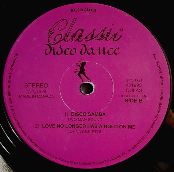 Various - Classic Disco Dance | Classic Disco Dance (SPC 1991) - 2