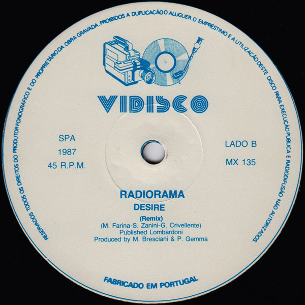 Radiorama - Hey Hey | Vidisco (MX 135) - 4