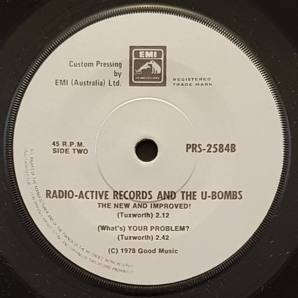 Irving And The U-Bombs - Give Me A Medal | Radio-Active Records (PRS-2584) - 4 Irving And The U-Bombs - Give Me A Medal | Radio-Active Records (PRS-2584) - 4