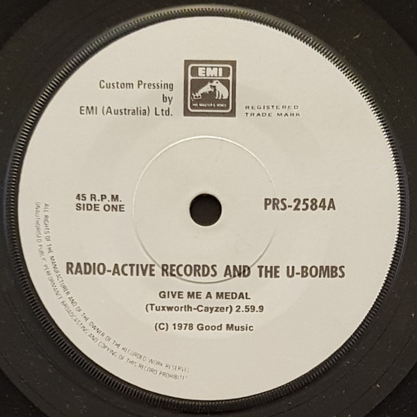 Irving And The U-Bombs - Give Me A Medal | Radio-Active Records (PRS-2584) - 3 Irving And The U-Bombs - Give Me A Medal | Radio-Active Records (PRS-2584) - 3