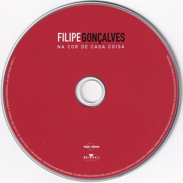 Filipe Gonçalves - Na Cor de Cada Coisa | BMG Portugal (82876 552002) - 3