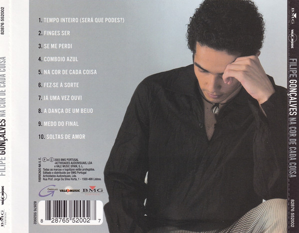 Filipe Gonçalves - Na Cor de Cada Coisa | BMG Portugal (82876 552002) - 2