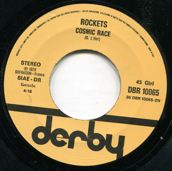 Rockets - On The Road Again | Derby (DBR 10065) - 4