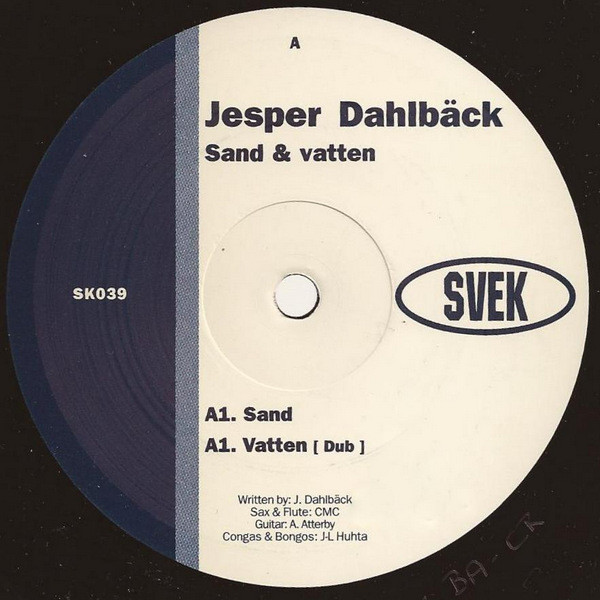 Jesper Dahlbäck - Sand & Vatten | Svek (SK039) - 3