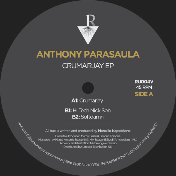 Marcello Napoletano presents Anthony Parasaula - Crumarjay | Roots Underground Records (RU004V) - main