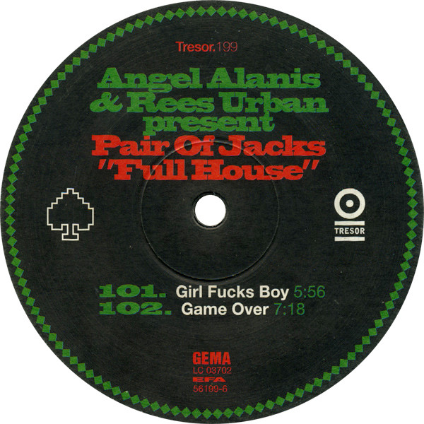 Angel Alanis & Rees Urban Present Pair Of Jacks - Full House | Tresor (Tresor 199) - 3