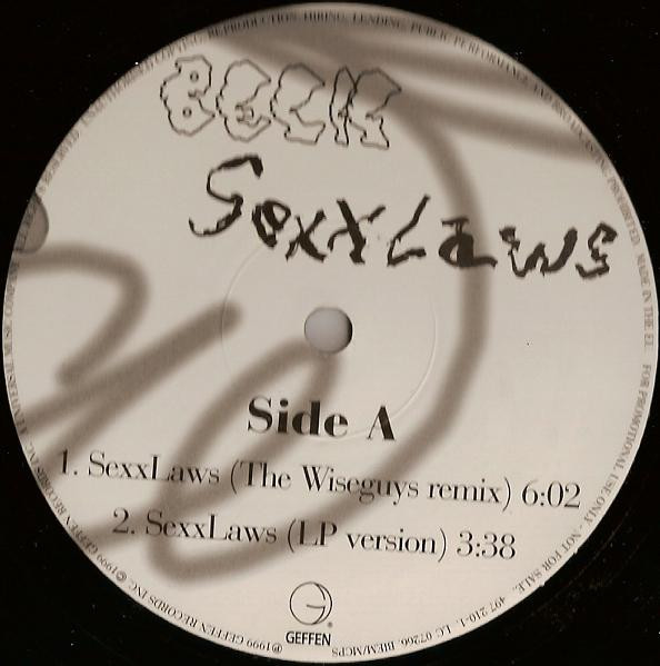 Beck - SexxLaws | Geffen Records (497 210-1)