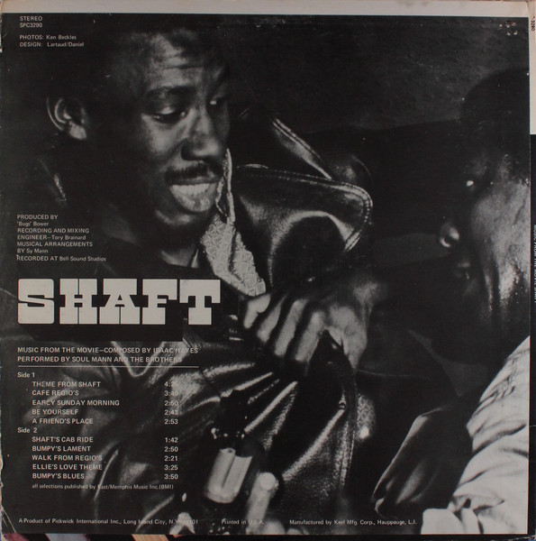 Soul Mann & The Brothers - Shaft | Pickwick/33 Records (SPC-3290) - 2