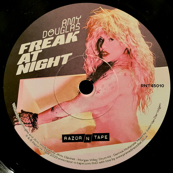Amy Douglas - Freak At Night / Bit-O-Honey | Razor-N-Tape 45 (RNT45010) - main Amy Douglas - Freak At Night / Bit-O-Honey | Razor-N-Tape 45 (RNT45010) - main