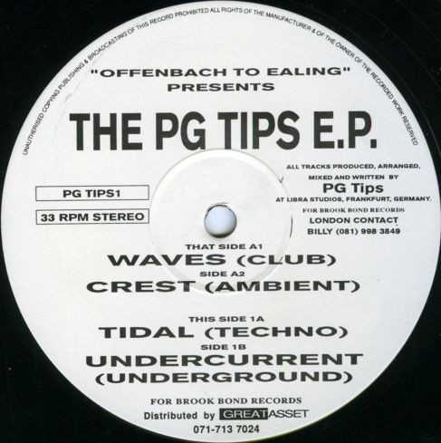 PG Tips - The PG Tips E.P. | Brook Bond Records (PG TIPS1) - 3