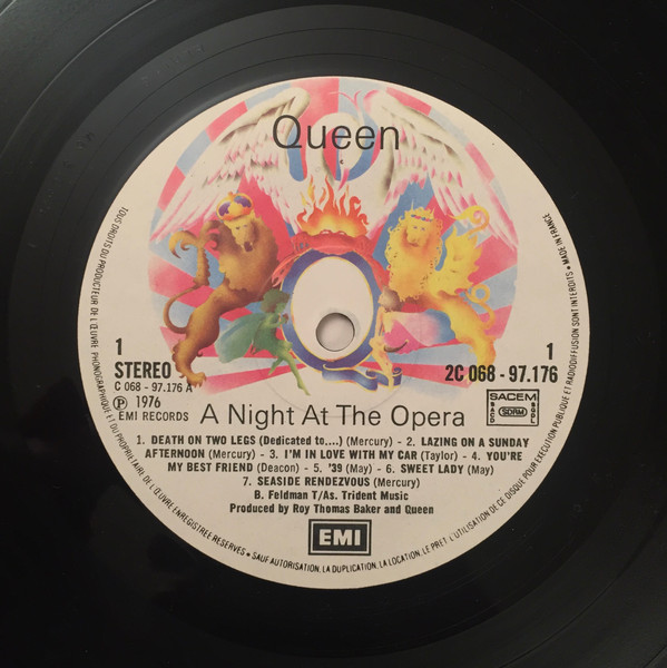 Queen - A Night At The Opera | EMI (2C 068 97176) - 4