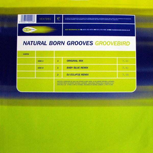 Natural Born Grooves - Groovebird | Heat Recordings (HEAT002) - 2 Natural Born Grooves - Groovebird | Heat Recordings (HEAT002) - 2
