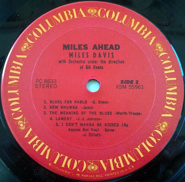 Miles Davis + 19 , Gil Evans - Miles Ahead | Columbia (PC 8633) - 4