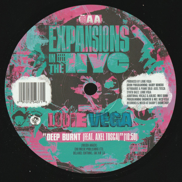 Louie Vega - Expansions In The NYC (Another Day In My Life / Deep Burnt) | Nervous Records (NER25437) - 2