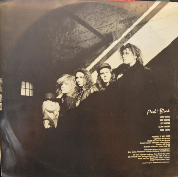 Flesh & Blood - Dead, White & Blue | Atlantic (7 81957-1) - 2
